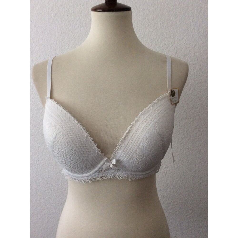 Adrienne Vittadini Studio Lingerie Bra Push Up Padded